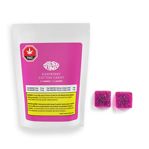Best Kind - Raspberry Cotton Candy CBN/CBG Gummies 2x5mg